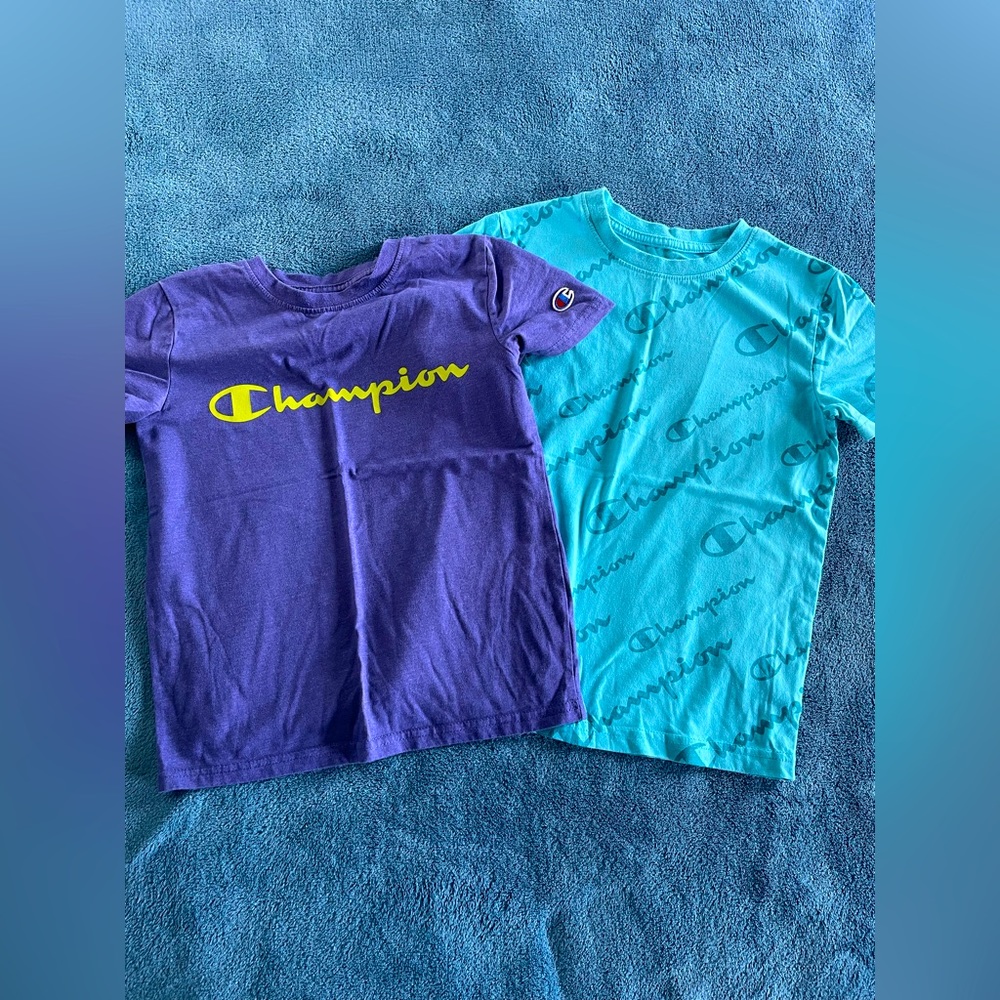 2 Champion T-shirts